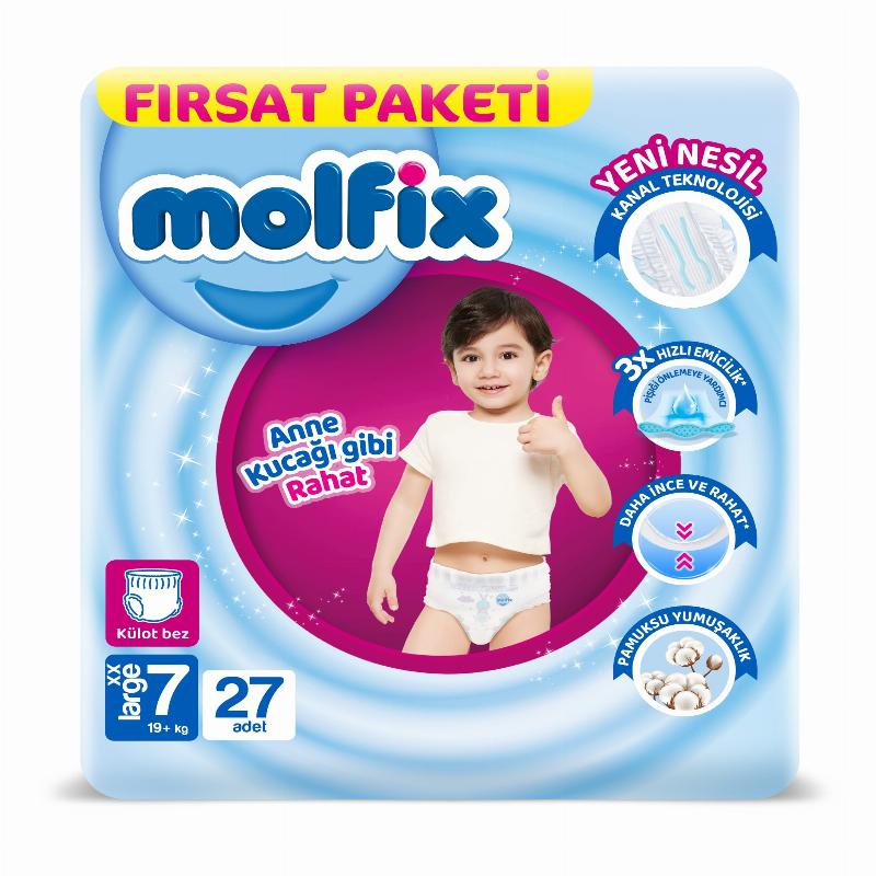 MOLFIX Трусики "7" xx.large 19+ кг JUMBO 27 шт//4